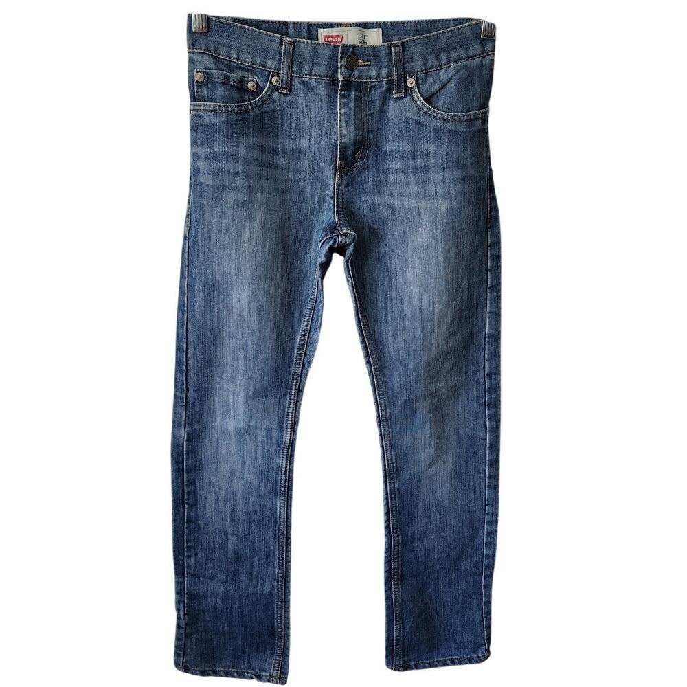 Levi's 511 Slim Big Boys Medium Wash Denim Jeans Size 14 Reg W27 L27